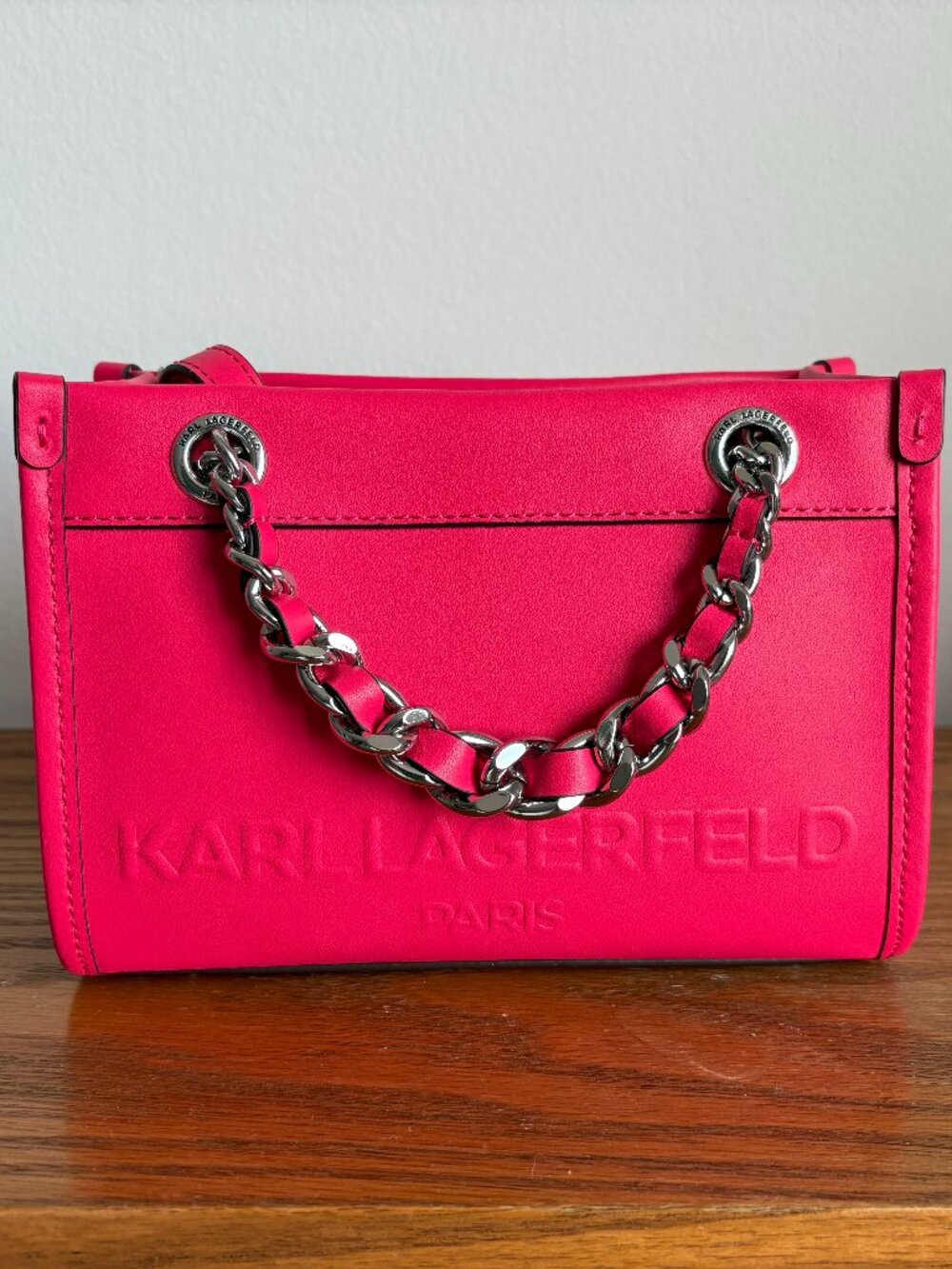 Karl Lagerfeld Paris Savoie Crossbody - French Rose